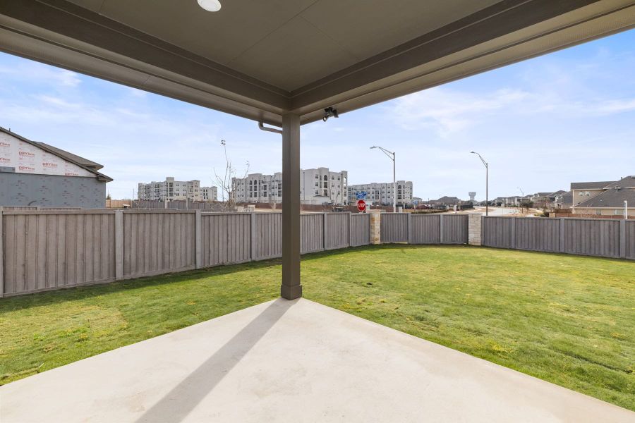 Exterior details and patio area of a home in Park Central, Georgetown (Image 29). Exterior details and patio area of a home in Park Central, Georgetown (Image 29).