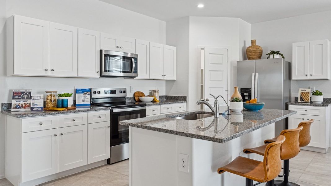 Furnished interior view inside a new home in Heartland Ranch, Coolidge (Image 7).