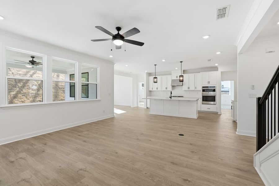 Representative unfurnished interior of a home built from the Stockbridge by Taylor Morrison in Reserve at Hickory Walk, Kennesaw (Image 31).