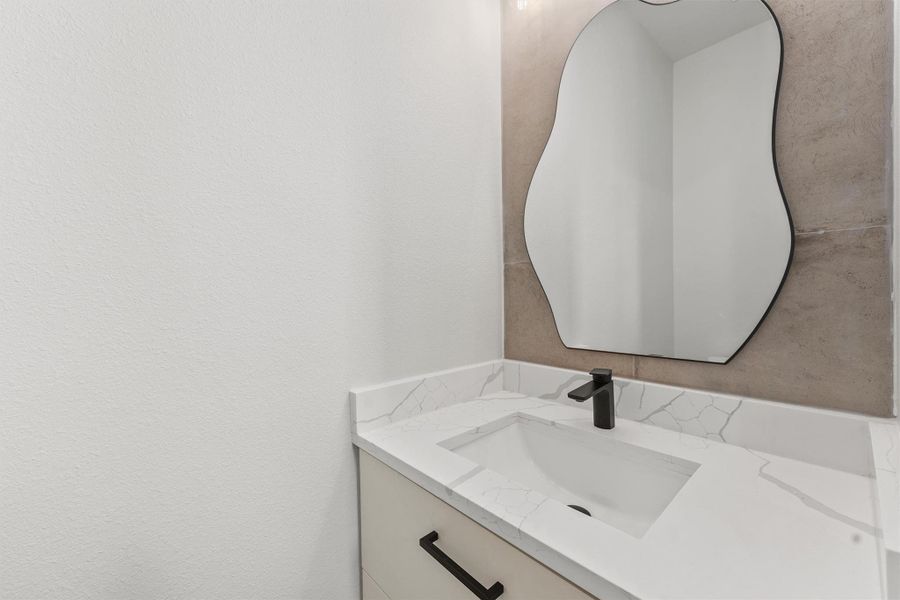 Furnished interior view inside a new home in Silber Estates, Houston (Image 7).