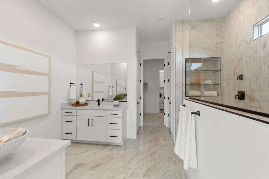 Representative furnished interior of a home built from the Mint by Mattamy Homes in Empire Pointe, Queen Creek (Image 12).