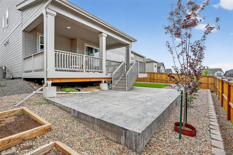 Front exterior of a new home in , Parker, CO, highlighting curb appeal (Image 20).