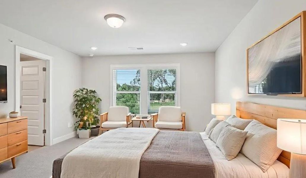 Furnished interior view inside a new home in , Cumming (Image 9). Furnished interior view inside a new home in , Cumming (Image 9).