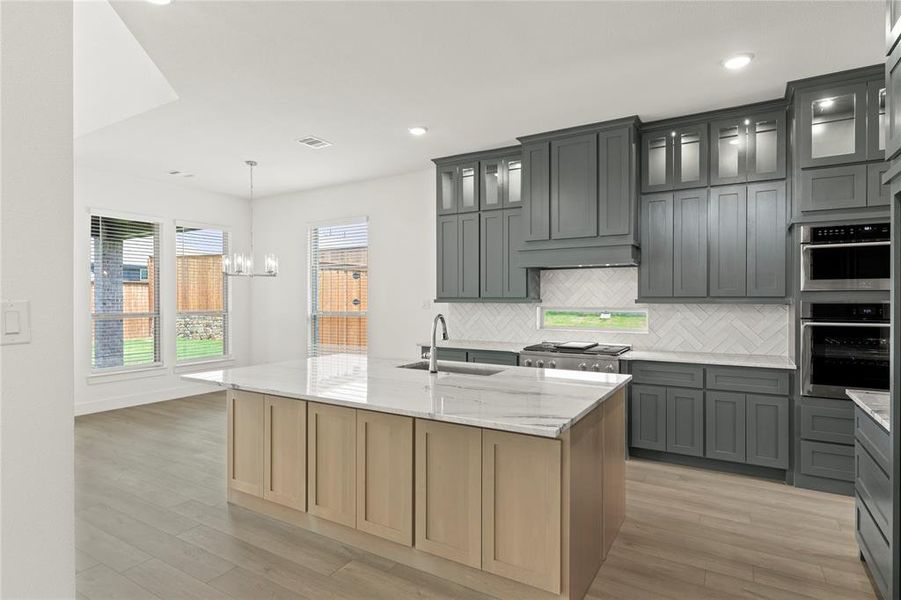 Furnished interior view inside a new home in Cambridge Estates, Prosper (Image 10).