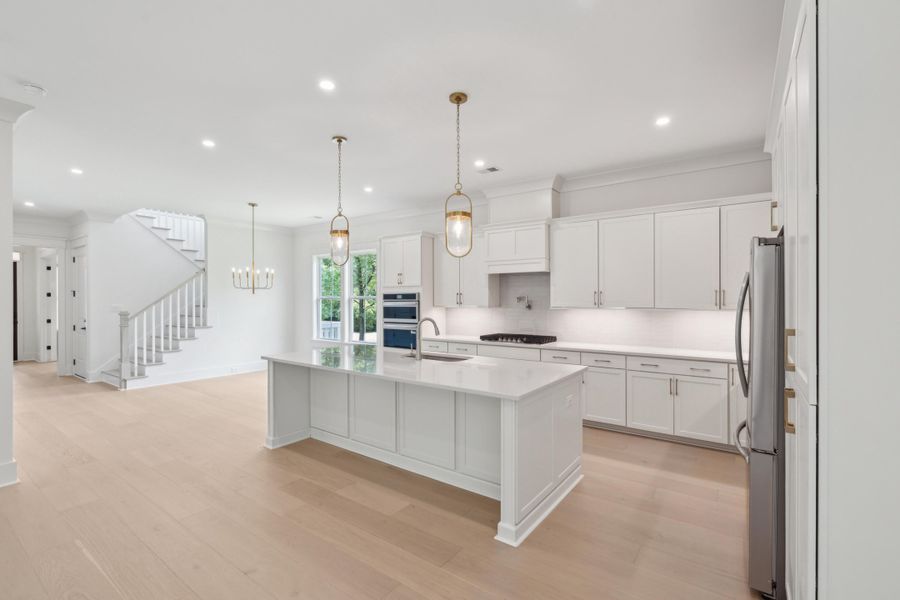 Furnished interior view inside a new home in , Johns Island (Image 16).
