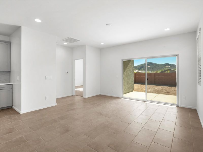 Spacious, unfurnished interior of a new home in Mandarina - Premier Series, Marana (Image 8). Spacious, unfurnished interior of a new home in Mandarina - Premier Series, Marana (Image 8).