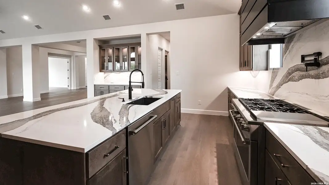 Furnished interior view inside a new home in The Preserve at Elm Creek, New Braunfels (Image 9).