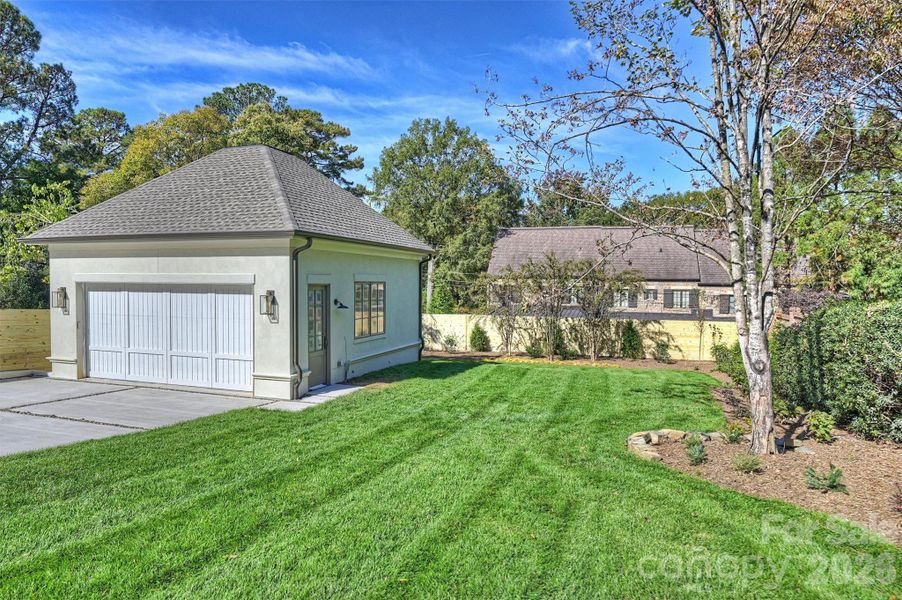 Front exterior of a new home in , Charlotte, NC, highlighting curb appeal (Image 24).