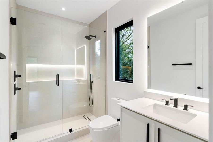 Furnished interior view inside a new home in , Atlanta (Image 36). Furnished interior view inside a new home in , Atlanta (Image 36).