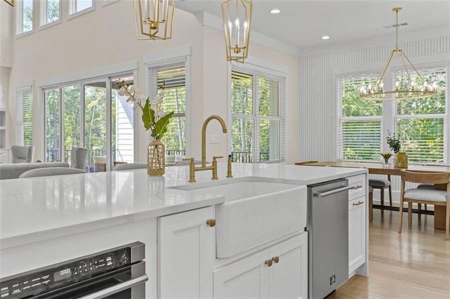 Furnished interior view inside a new home in , Winder (Image 34).