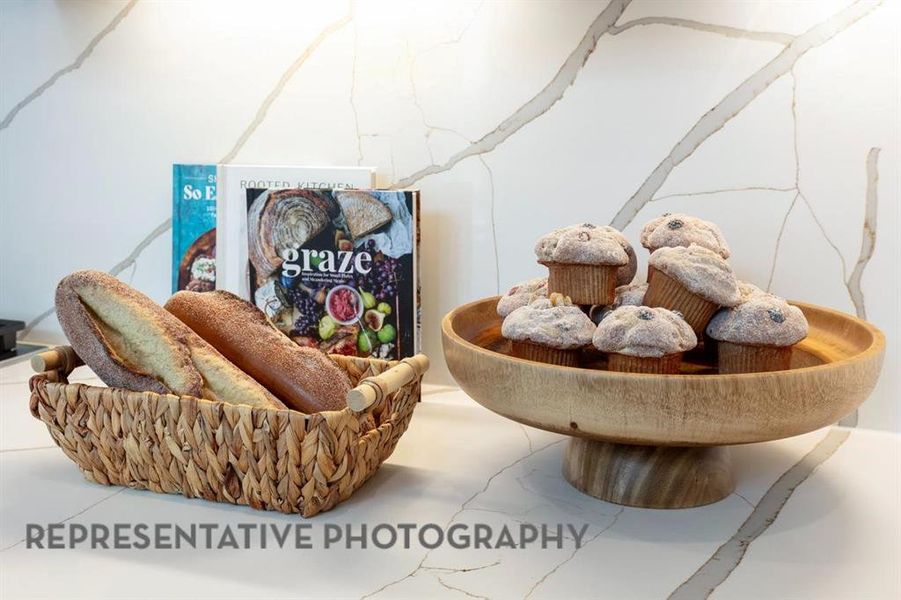 Close-up of interior finishes inside a home in Sandbrock Ranch, Aubrey (Image 18).