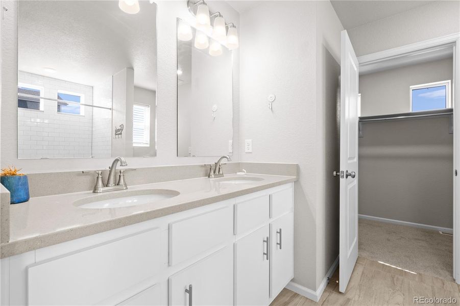 Furnished interior view inside a new home in , Colorado Springs (Image 4).