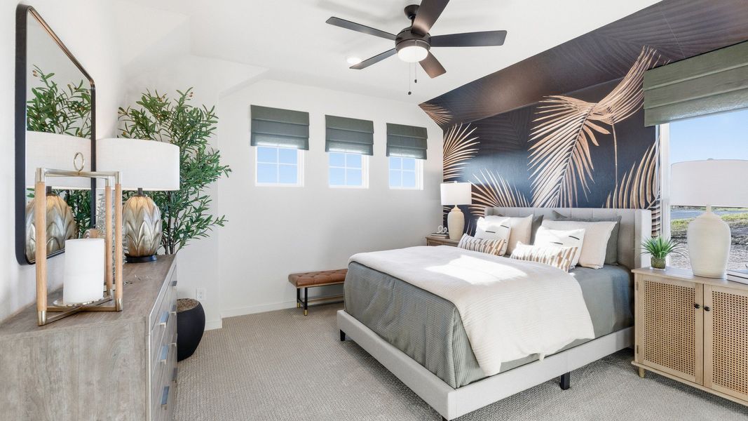 Representative furnished interior of a home built from the Kimbell by DRB Homes in Revelry, Del Valle (Image 41). Representative furnished interior of a home built from the Kimbell by DRB Homes in Revelry, Del Valle (Image 41).