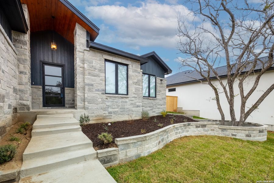 Exterior details and patio area of a home in , Selma (Image 3). Exterior details and patio area of a home in , Selma (Image 3).