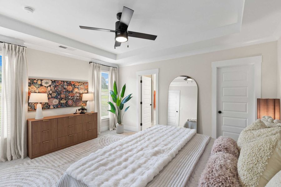 Furnished interior view inside a new home in , Gallatin (Image 5).