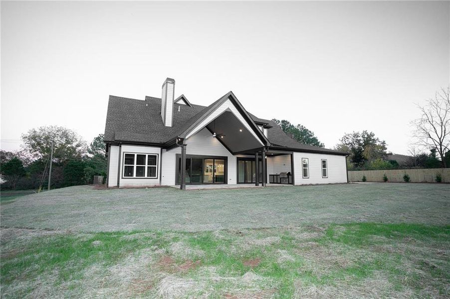 Exterior details and patio area of a home in , Cumming (Image 30).