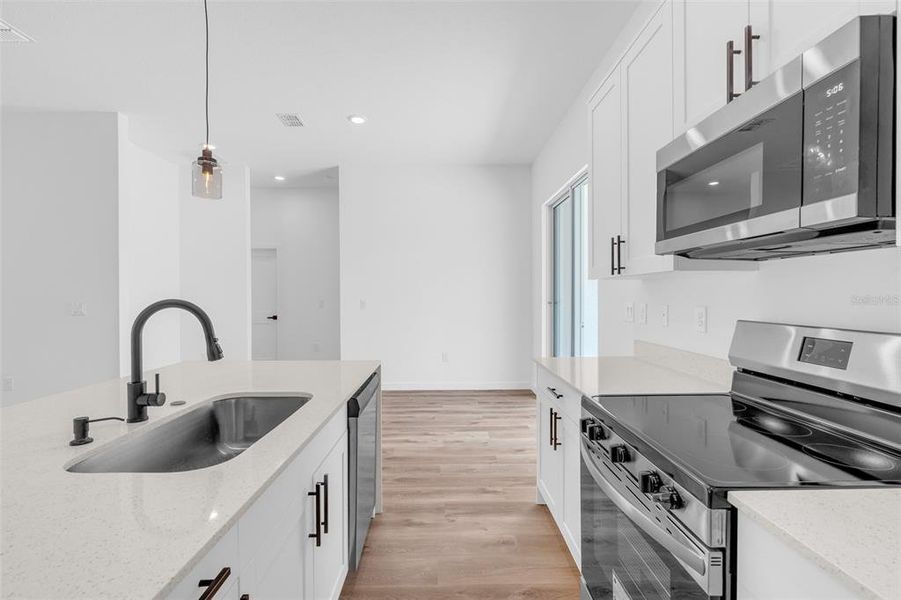 Furnished interior view inside a new home in , Citrus Springs (Image 8).