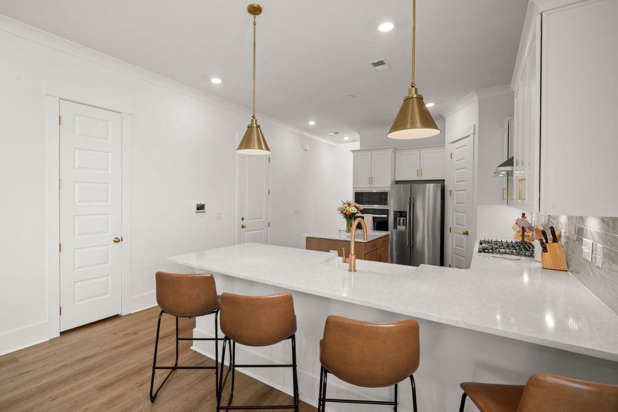 Furnished interior view inside a new home in , Summerville (Image 16).