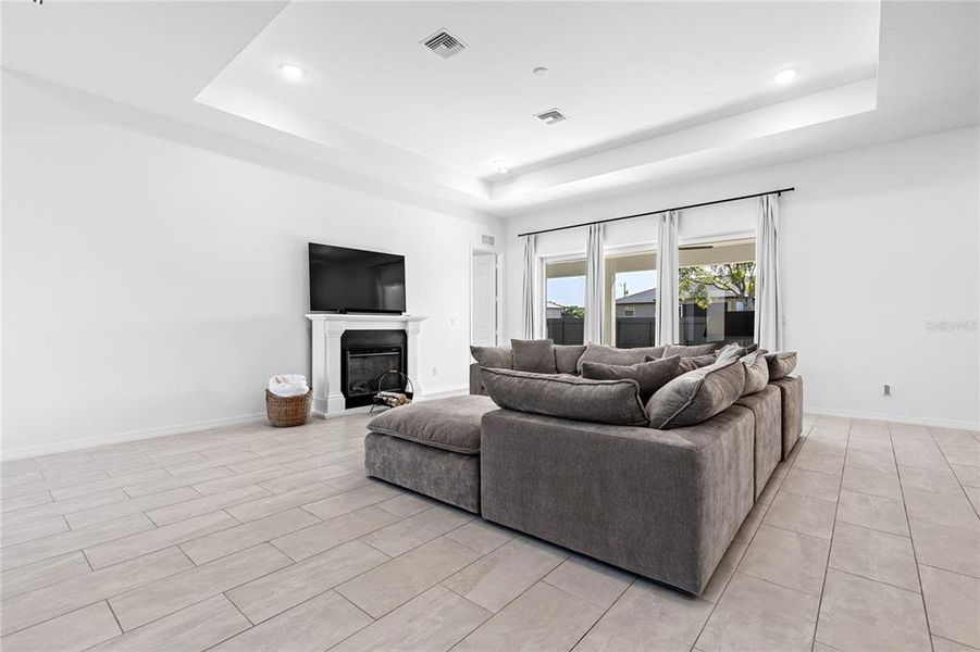 Furnished interior view inside a new home in , Cape Coral (Image 26).