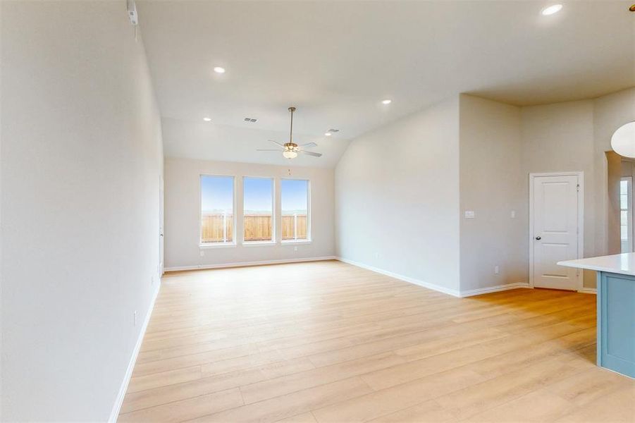 Spacious, unfurnished interior of a new home in Lilybrooke at Legacy Hills, Celina (Image 27). Spacious, unfurnished interior of a new home in Lilybrooke at Legacy Hills, Celina (Image 27).