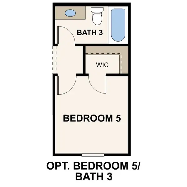 2D floor plan layout of this home in Skyline Village, San Tan Valley, AZ (Image 4).