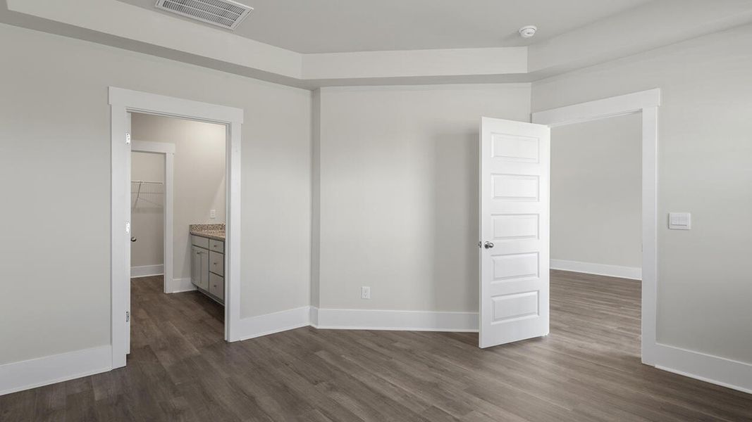 Spacious, unfurnished interior of a new home in The Palms at Indigo Preserve Townhomes, Leland (Image 22). Spacious, unfurnished interior of a new home in The Palms at Indigo Preserve Townhomes, Leland (Image 22).