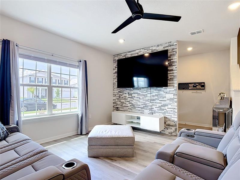 Furnished interior view inside a new home in , St. Cloud (Image 7). Furnished interior view inside a new home in , St. Cloud (Image 7).