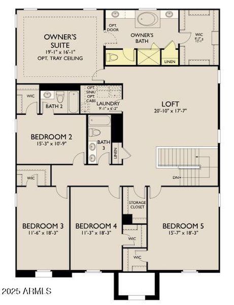 FLoor Plan - 2nd Level