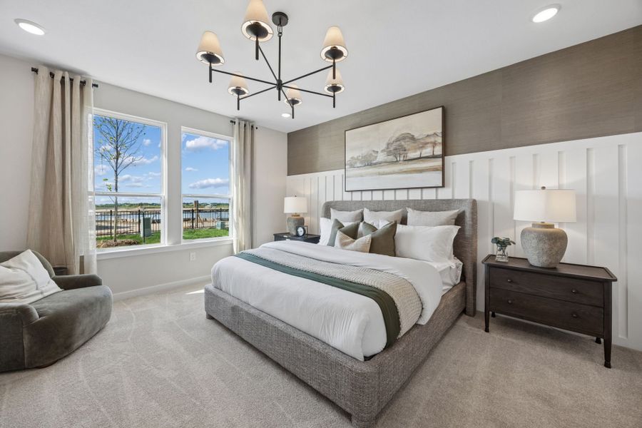 Representative furnished interior of a home built from the Mystique by Del Webb in Del Webb Bridgeland, Cypress (Image 6).