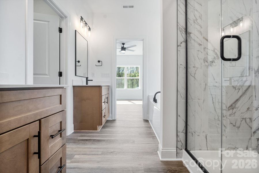 Furnished interior view inside a new home in , Lawndale (Image 14).