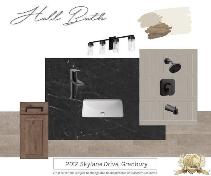 Sample of building materials used in homes in Pecan Plantation, Granbury (Image 5). Sample of building materials used in homes in Pecan Plantation, Granbury (Image 5).