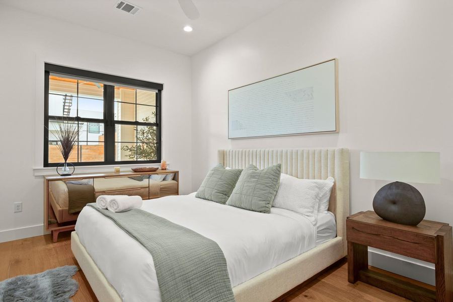 Furnished interior view inside a new home in , Austin (Image 27).