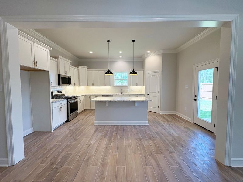 Furnished interior view inside a new home in Longleaf, Lumberton (Image 3). Furnished interior view inside a new home in Longleaf, Lumberton (Image 3).