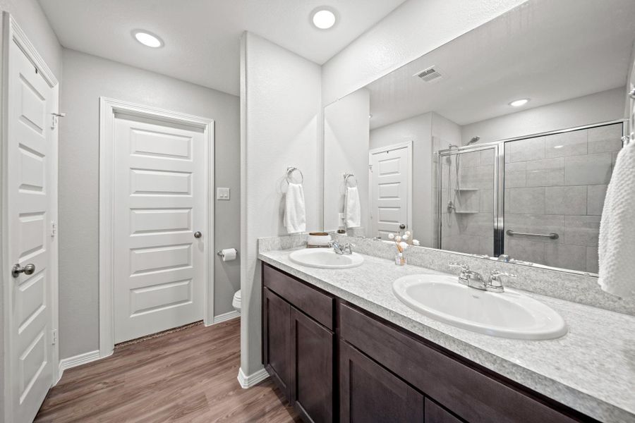 Furnished interior view inside a new home in , Porter (Image 7). Furnished interior view inside a new home in , Porter (Image 7).