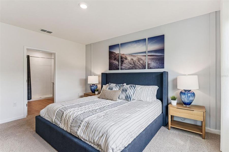 Furnished interior view inside a new home in Crossroads at Kelly Park, Apopka (Image 24).