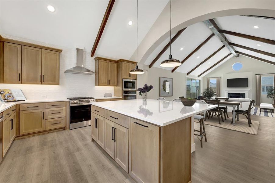 Furnished interior view inside a new home in Elevon, Lavon (Image 7).