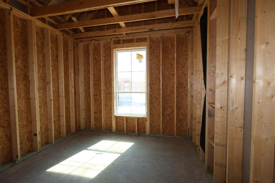 In-progress construction of a new home in Dunham Pointe, Cypress, TX (Image 37).
