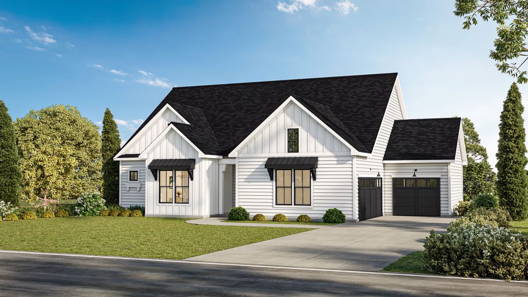 Front exterior of a home in the Country Club Creek community, located in Ayden, NC (Image 7).