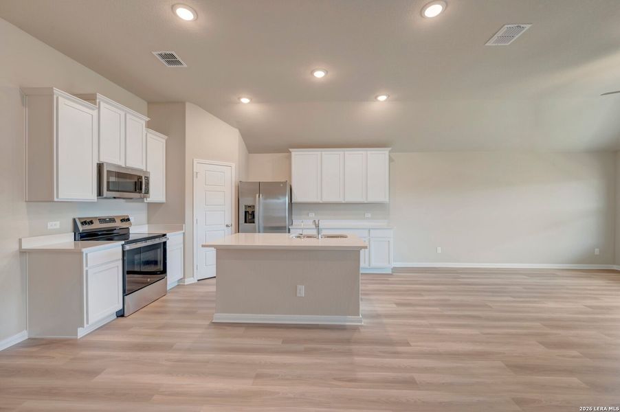 Furnished interior view inside a new home in Greenspoint Heights, Seguin (Image 6).