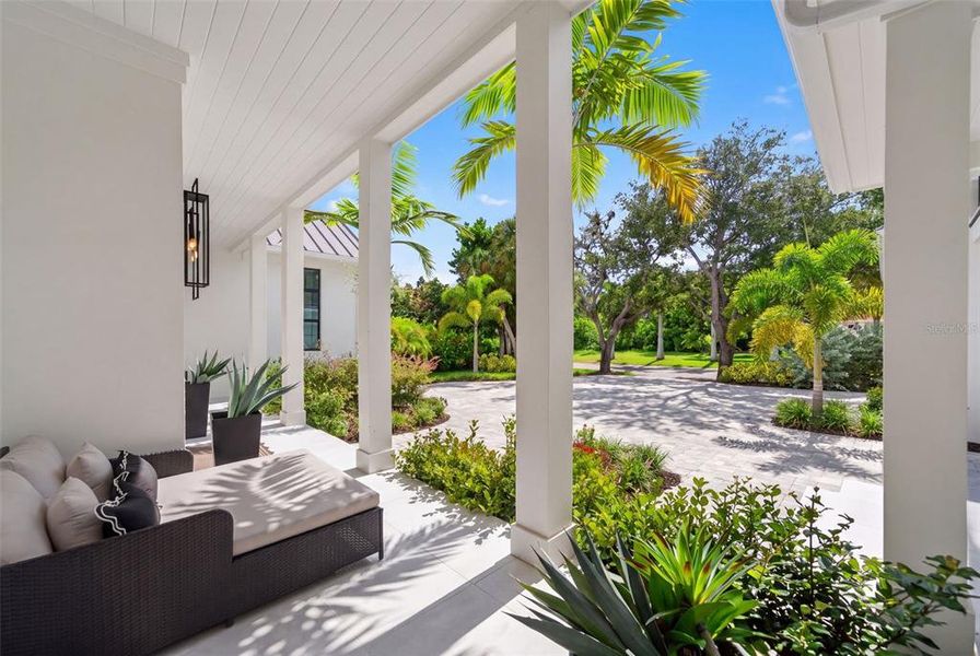 Exterior details and patio area of a home in , Sarasota (Image 30). Exterior details and patio area of a home in , Sarasota (Image 30).