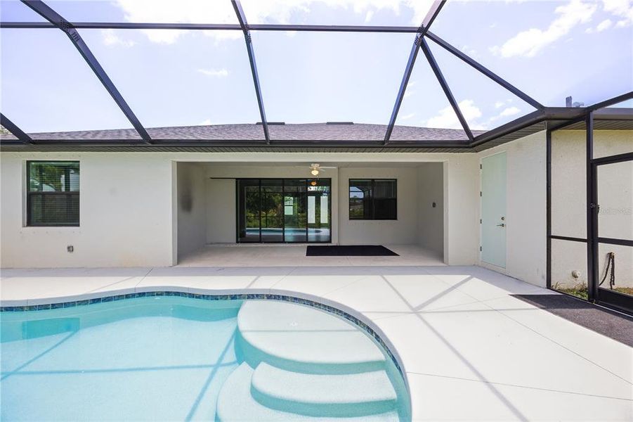 Exterior details and patio area of a home in , North Port (Image 3). Exterior details and patio area of a home in , North Port (Image 3).