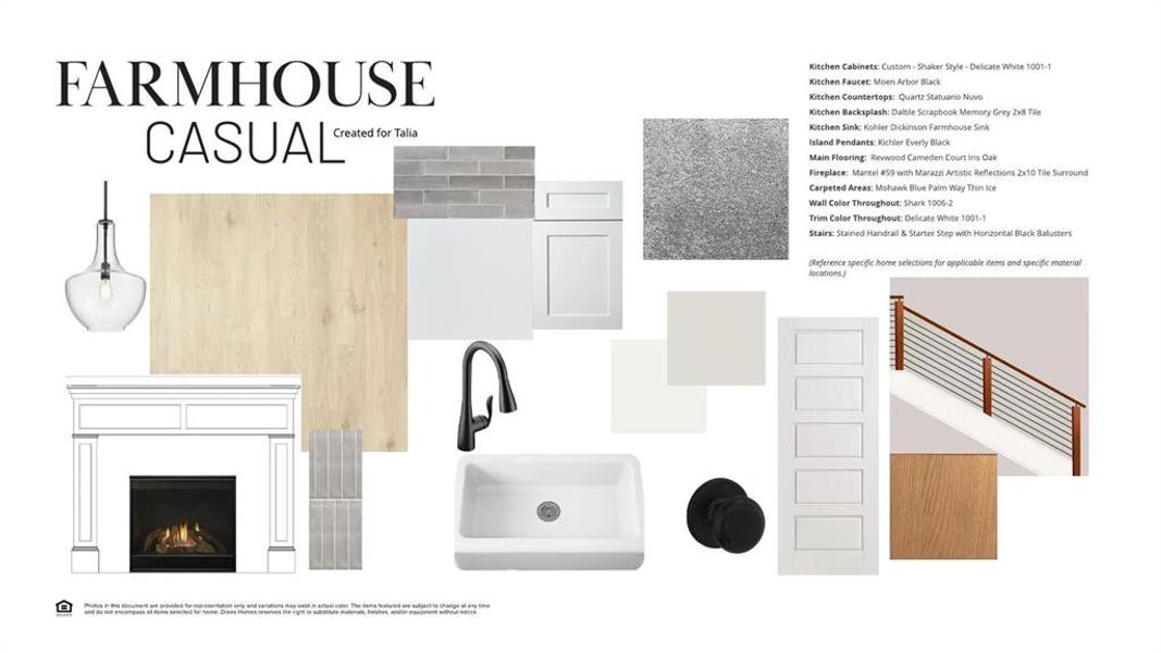 Sample of building materials used in homes in Talia, Mesquite (Image 4).