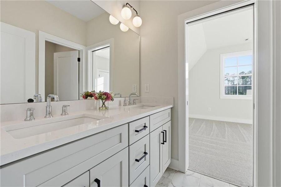 Furnished interior view inside a new home in , Rydal (Image 16).