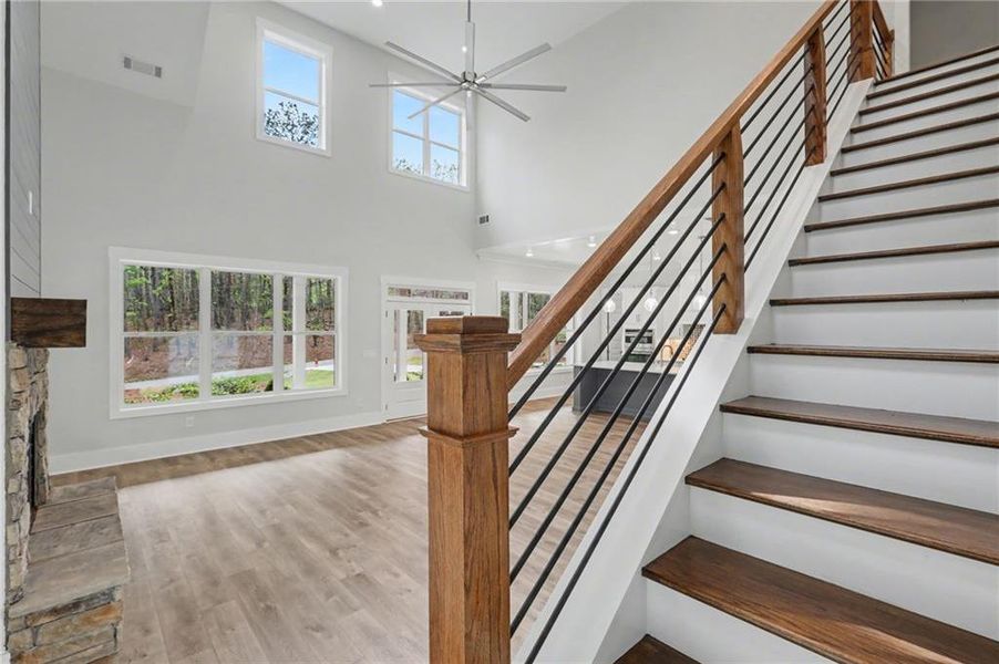 Spacious, unfurnished interior of a new home in , Clarkesville (Image 58).