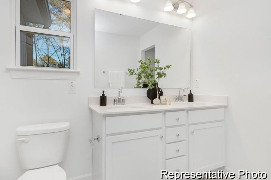 Furnished interior view inside a new home in Shay Crossing, Salisbury (Image 15).