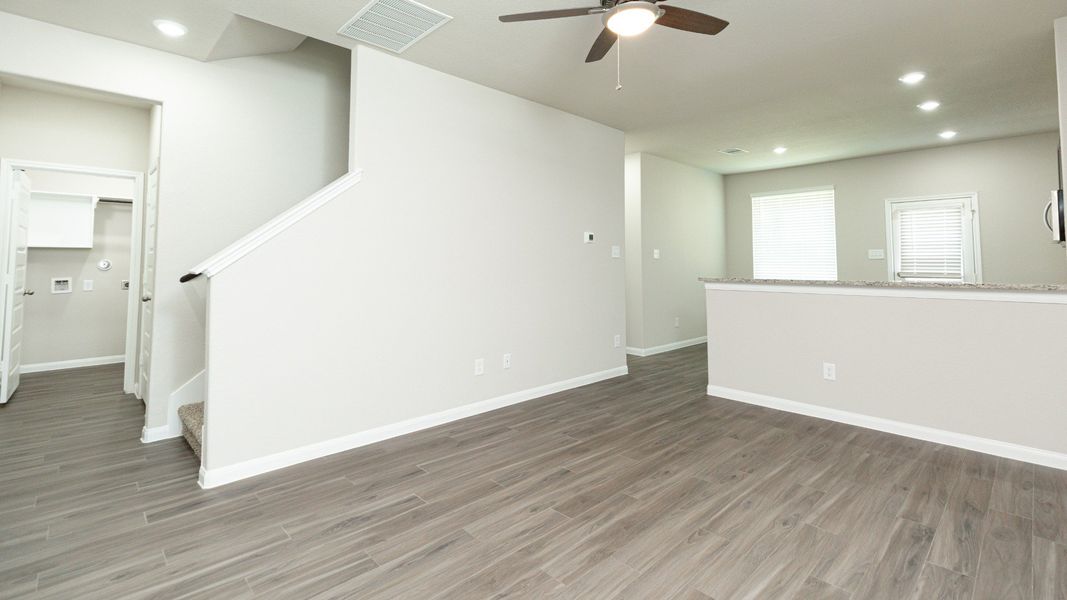 Family Room to Kitchen