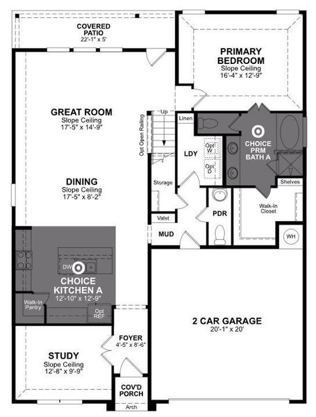 Beazer Homes Lake Pointe at Paloma Creek Berkshire floorplan. Beazer Homes Lake Pointe at Paloma Creek Berkshire floorplan.