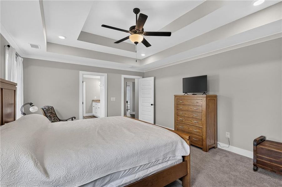 Furnished interior view inside a new home in , Winder (Image 36).
