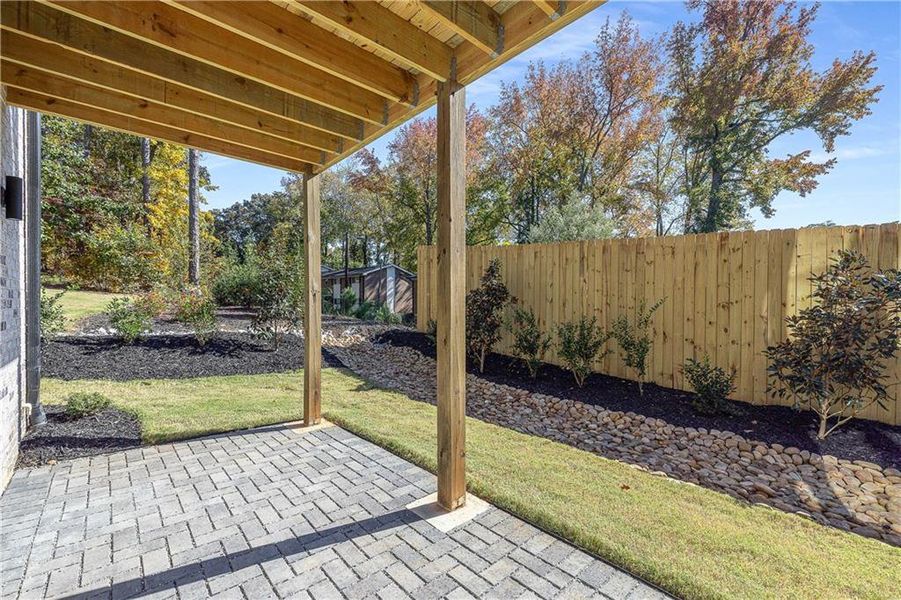 Exterior details and patio area of a home in , Smyrna (Image 2).