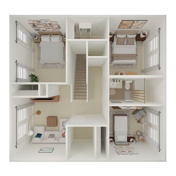 Image 14 representing the Spanish Cedar by K. Hovnanian® Homes in Heritage Ranch, Sherman, TX. Image 14 representing the Spanish Cedar by K. Hovnanian® Homes in Heritage Ranch, Sherman, TX.